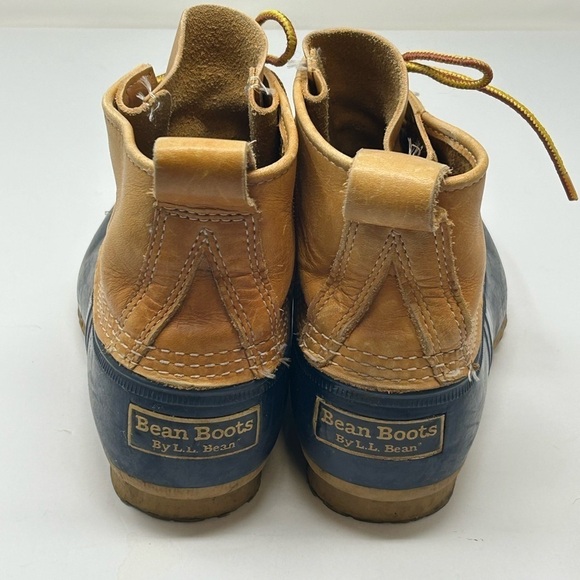 LL Bean Blue Bean Boots Size 7 - Picture 5 of 6